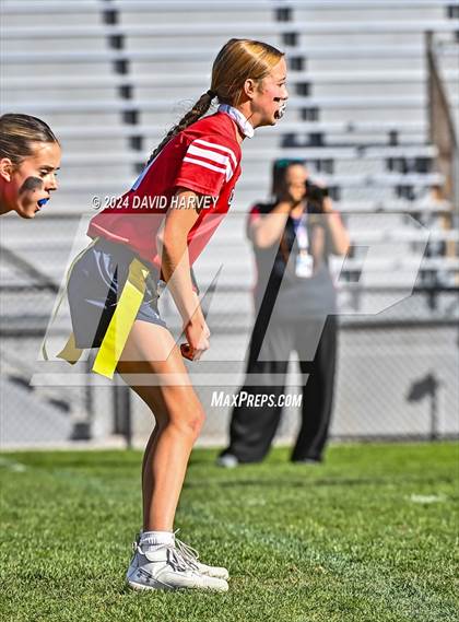 Thumbnail 2 in 5A Flag Football Second Round Northglenn vs Chaparral photogallery.