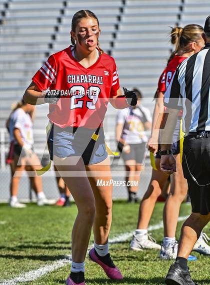 Thumbnail 3 in 5A Flag Football Second Round Northglenn vs Chaparral photogallery.