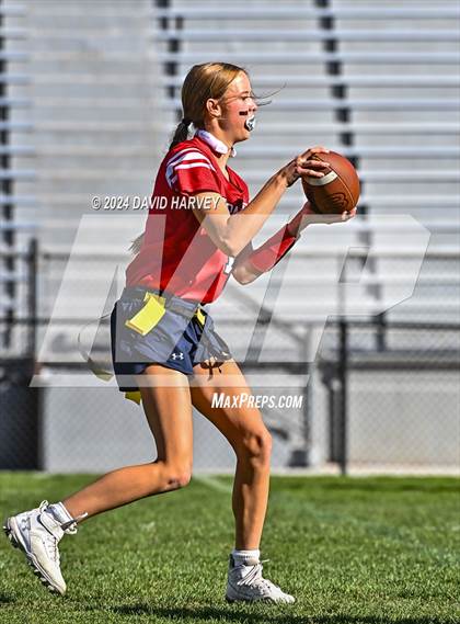 Thumbnail 2 in 5A Flag Football Second Round Northglenn vs Chaparral photogallery.