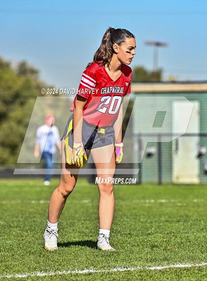 Thumbnail 3 in 5A Flag Football Second Round Northglenn vs Chaparral photogallery.