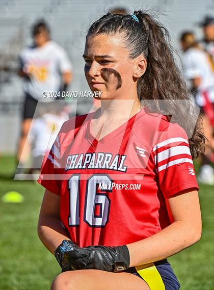 Thumbnail 3 in 5A Flag Football Second Round Northglenn vs Chaparral photogallery.