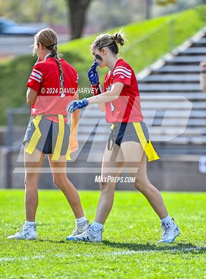 Thumbnail 3 in 5A Flag Football Second Round Northglenn vs Chaparral photogallery.