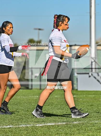 Thumbnail 1 in 5A Flag Football Second Round Northglenn vs Chaparral photogallery.