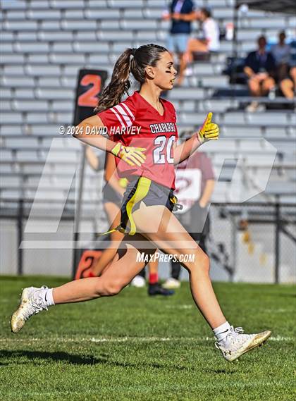 Thumbnail 2 in 5A Flag Football Second Round Northglenn vs Chaparral photogallery.