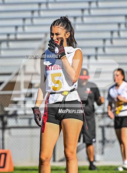 Thumbnail 3 in 5A Flag Football Second Round Northglenn vs Chaparral photogallery.