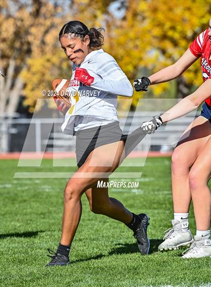 Thumbnail 1 in 5A Flag Football Second Round Northglenn vs Chaparral photogallery.