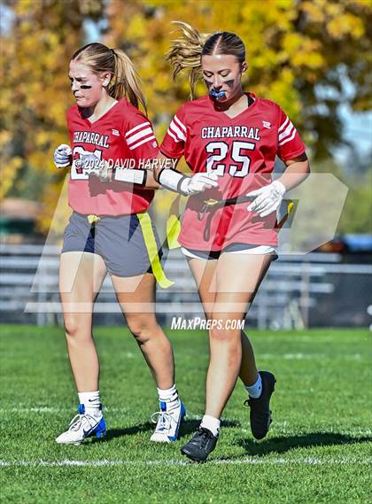 Thumbnail 3 in 5A Flag Football Second Round Northglenn vs Chaparral photogallery.