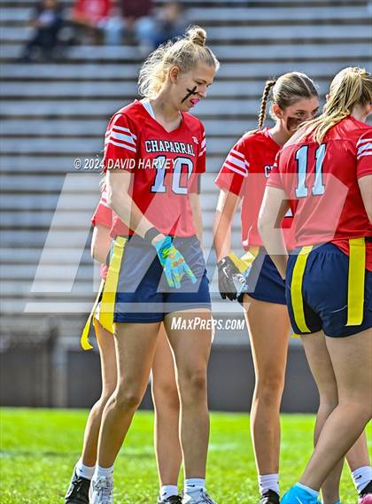 Thumbnail 2 in 5A Flag Football Second Round Northglenn vs Chaparral photogallery.