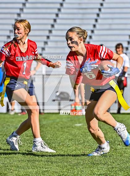 Thumbnail 3 in 5A Flag Football Second Round Northglenn vs Chaparral photogallery.