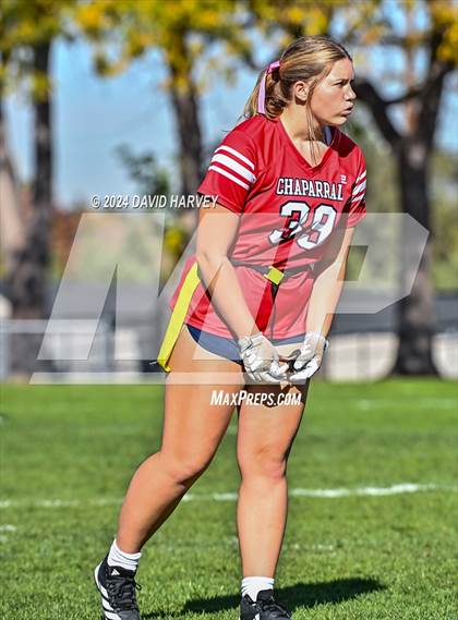Thumbnail 2 in 5A Flag Football Second Round Northglenn vs Chaparral photogallery.