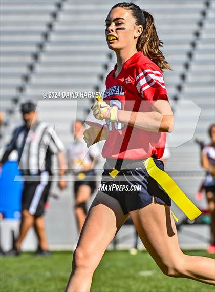 Thumbnail 3 in 5A Flag Football Second Round Northglenn vs Chaparral photogallery.