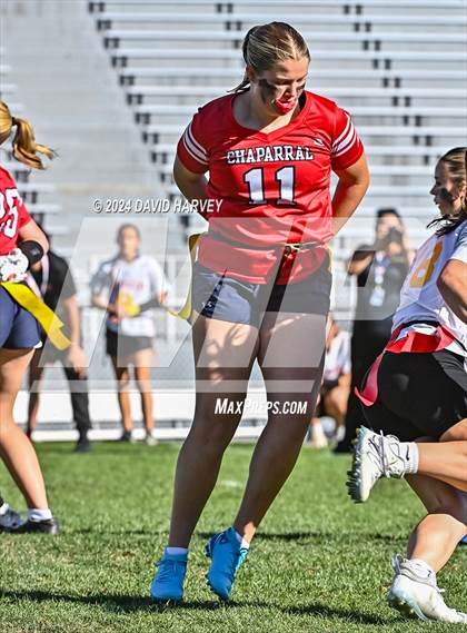 Thumbnail 2 in 5A Flag Football Second Round Northglenn vs Chaparral photogallery.