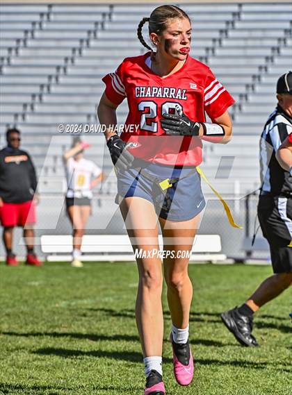 Thumbnail 2 in 5A Flag Football Second Round Northglenn vs Chaparral photogallery.