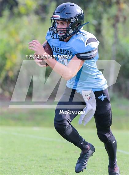 Thumbnail 1 in Hernando Christian Academy vs  Newberry Christian Community photogallery.