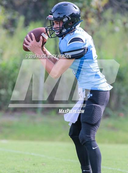 Thumbnail 1 in Hernando Christian Academy vs  Newberry Christian Community photogallery.
