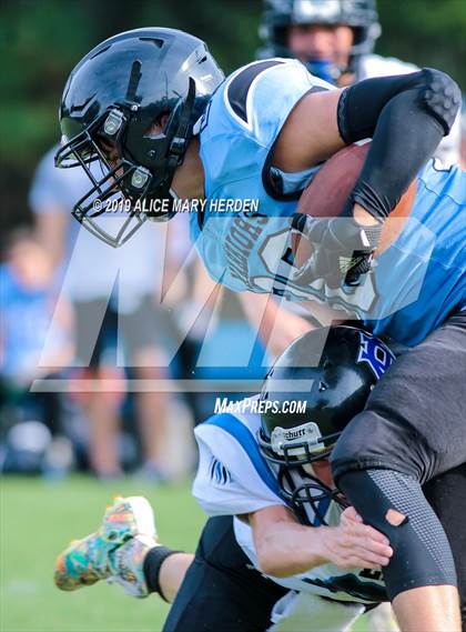 Thumbnail 3 in Hernando Christian Academy vs  Newberry Christian Community photogallery.