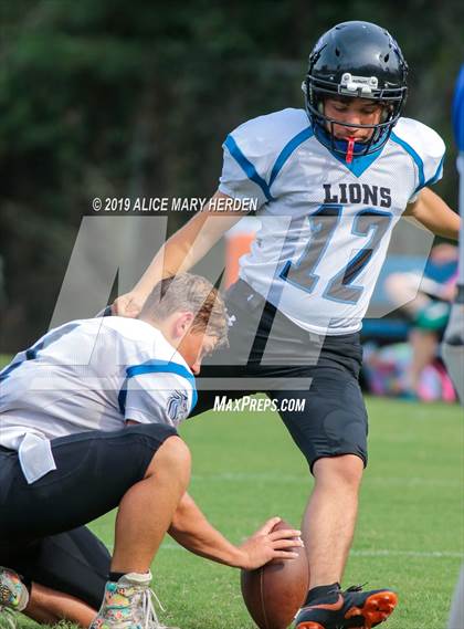 Thumbnail 2 in Hernando Christian Academy vs  Newberry Christian Community photogallery.