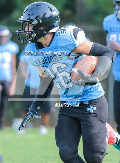 Thumbnail 1 in Hernando Christian Academy vs  Newberry Christian Community photogallery.