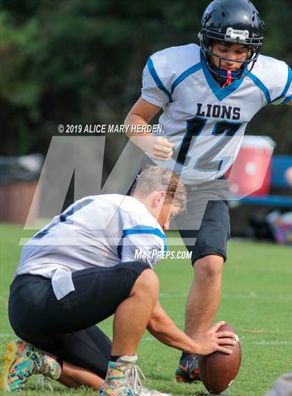 Thumbnail 1 in Hernando Christian Academy vs  Newberry Christian Community photogallery.
