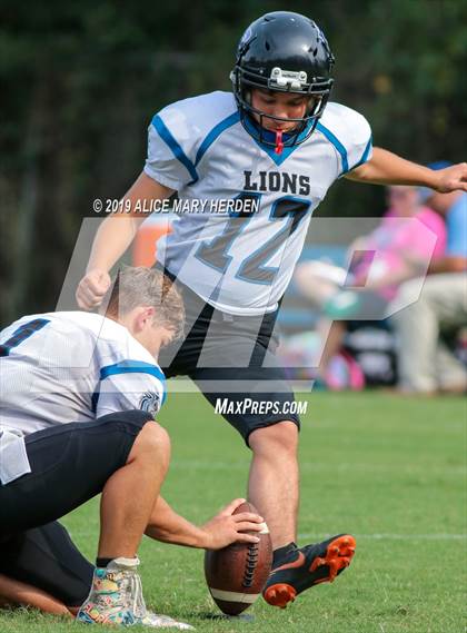 Thumbnail 2 in Hernando Christian Academy vs  Newberry Christian Community photogallery.