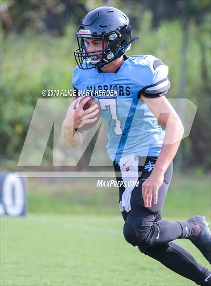 Thumbnail 2 in Hernando Christian Academy vs  Newberry Christian Community photogallery.