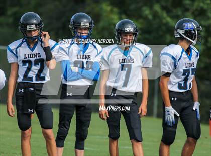 Thumbnail 3 in Hernando Christian Academy vs  Newberry Christian Community photogallery.