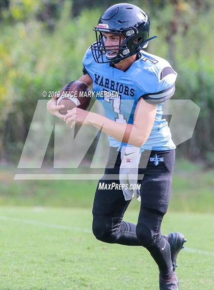 Thumbnail 3 in Hernando Christian Academy vs  Newberry Christian Community photogallery.
