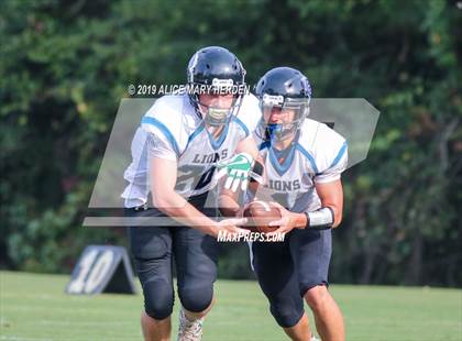 Thumbnail 1 in Hernando Christian Academy vs  Newberry Christian Community photogallery.