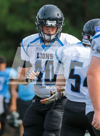 Thumbnail 2 in Hernando Christian Academy vs  Newberry Christian Community photogallery.