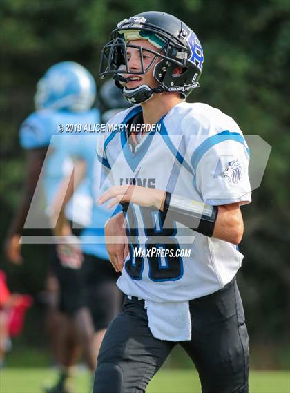 Thumbnail 1 in Hernando Christian Academy vs  Newberry Christian Community photogallery.