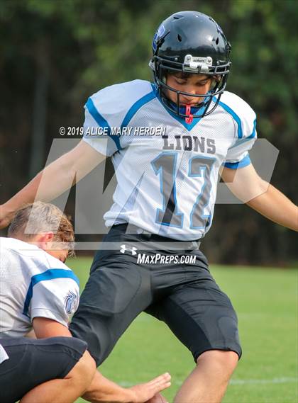 Thumbnail 3 in Hernando Christian Academy vs  Newberry Christian Community photogallery.