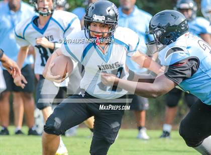 Thumbnail 2 in Hernando Christian Academy vs  Newberry Christian Community photogallery.