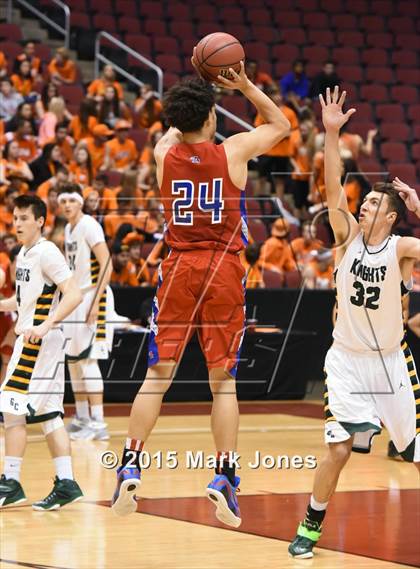 Thumbnail 3 in Gilbert Christian vs. Arcadia (AIA D2 Final) photogallery.