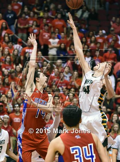 Thumbnail 3 in Gilbert Christian vs. Arcadia (AIA D2 Final) photogallery.