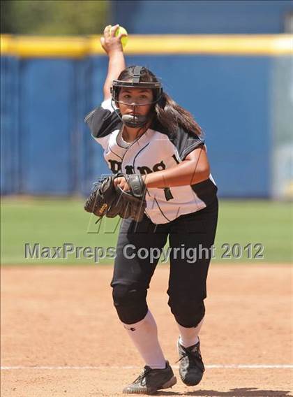 Thumbnail 2 in Port of Los Angeles vs. Harbor Teacher Prep (CIF LACS Small Schools Final) photogallery.