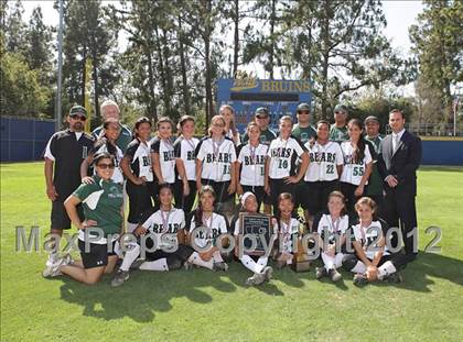 Thumbnail 2 in Port of Los Angeles vs. Harbor Teacher Prep (CIF LACS Small Schools Final) photogallery.