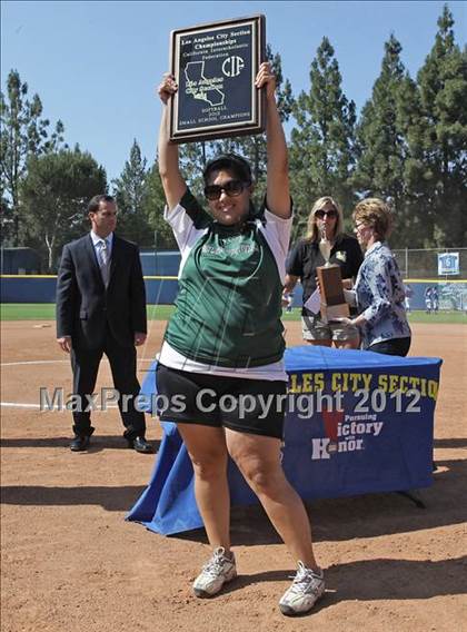 Thumbnail 1 in Port of Los Angeles vs. Harbor Teacher Prep (CIF LACS Small Schools Final) photogallery.