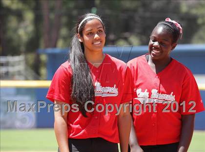 Thumbnail 1 in Port of Los Angeles vs. Harbor Teacher Prep (CIF LACS Small Schools Final) photogallery.