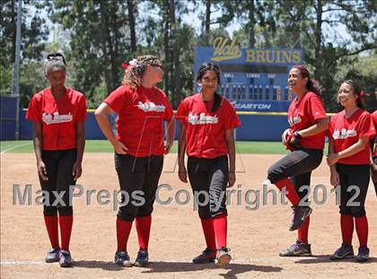 Thumbnail 1 in Port of Los Angeles vs. Harbor Teacher Prep (CIF LACS Small Schools Final) photogallery.
