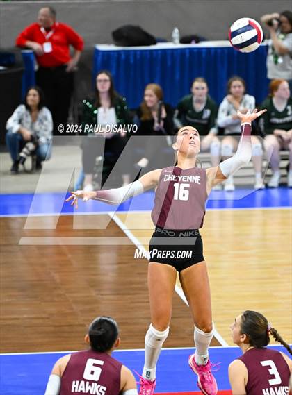 Thumbnail 3 in Cheyenne Mountain vs. Palmer Ridge (CHSAA 4A 1st Round) photogallery.