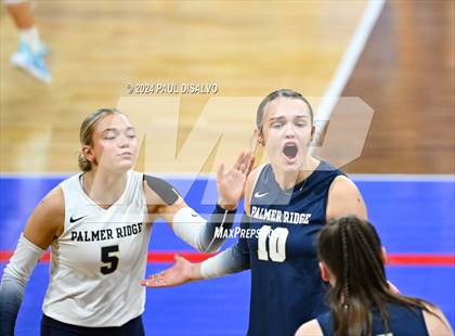 Thumbnail 2 in Cheyenne Mountain vs. Palmer Ridge (CHSAA 4A 1st Round) photogallery.