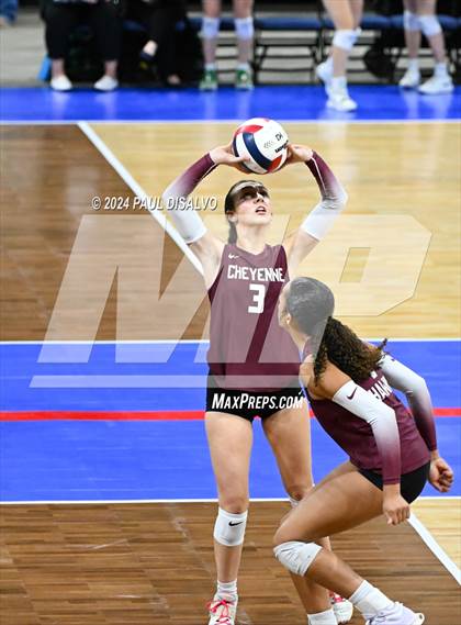 Thumbnail 1 in Cheyenne Mountain vs. Palmer Ridge (CHSAA 4A 1st Round) photogallery.