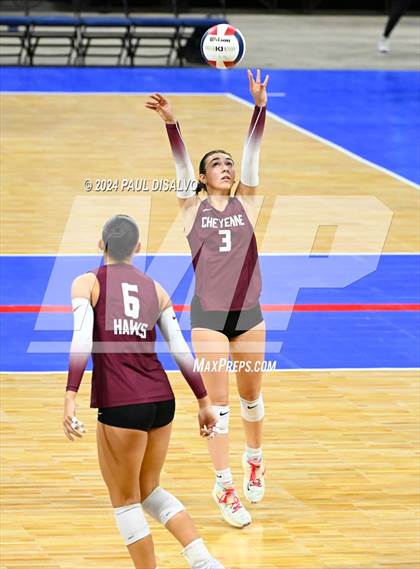 Thumbnail 3 in Cheyenne Mountain vs. Palmer Ridge (CHSAA 4A 1st Round) photogallery.