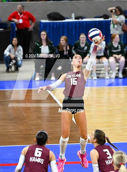 Thumbnail 1 in Cheyenne Mountain vs. Palmer Ridge (CHSAA 4A 1st Round) photogallery.