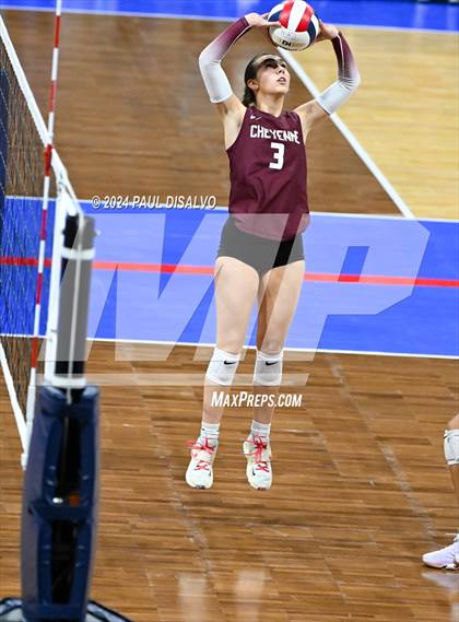 Thumbnail 1 in Cheyenne Mountain vs. Palmer Ridge (CHSAA 4A 1st Round) photogallery.