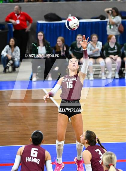 Thumbnail 2 in Cheyenne Mountain vs. Palmer Ridge (CHSAA 4A 1st Round) photogallery.