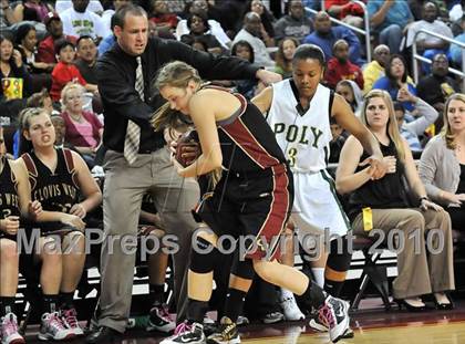 Thumbnail 2 in Clovis West vs. Poly (CIF SoCal D1 Final) photogallery.