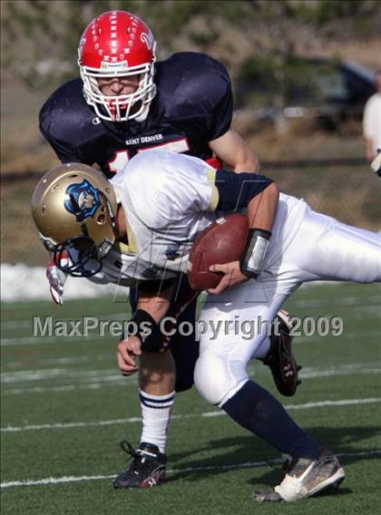 Thumbnail 3 in Olathe @ Kent Denver (CHSAA 3A Playoff) photogallery.