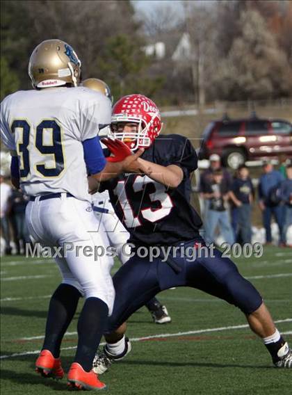 Thumbnail 1 in Olathe @ Kent Denver (CHSAA 3A Playoff) photogallery.