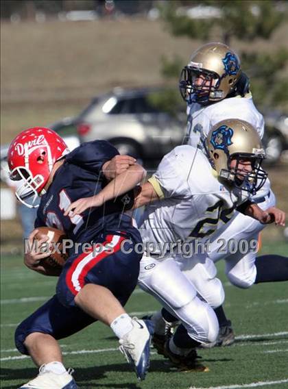 Thumbnail 1 in Olathe @ Kent Denver (CHSAA 3A Playoff) photogallery.